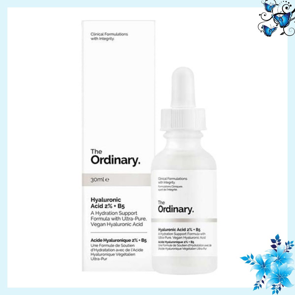 Cấp ẩm hồi phục Hyaluronic Acid 2% + B5 - The Ordinary ♥ᑕ
