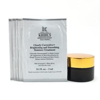 Kiehl's Kem Trắng Da NEW Clearly Corrective Brightening&Smoothing Moisture Treatment 15ml (3ml x 5 gói)-Gói