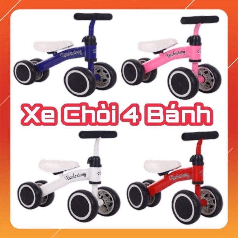 Xe chòi chân cho bé tập đi, xe đẩy chân thăng bằng Xiao Nhà Kiến