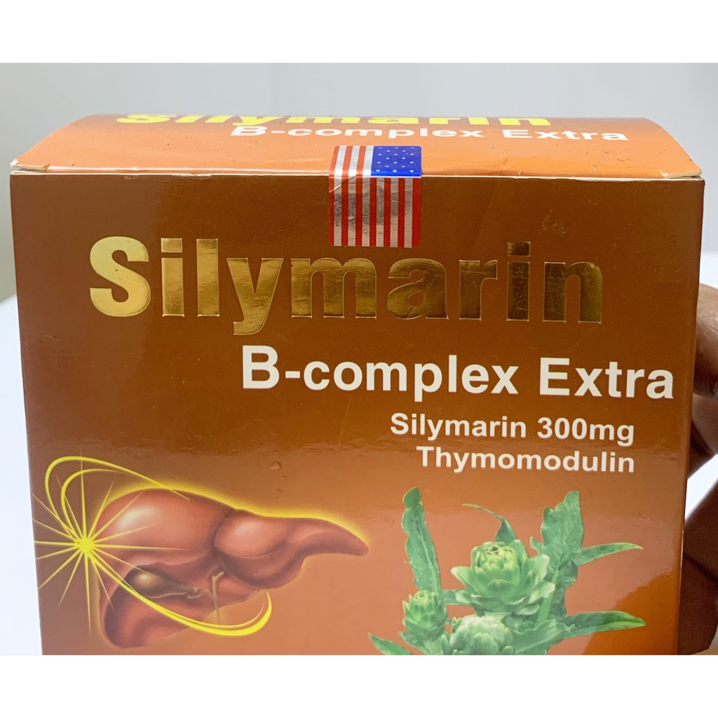 Viên bổ gan Silymarin B-complex Extra (hộp 100 viên)