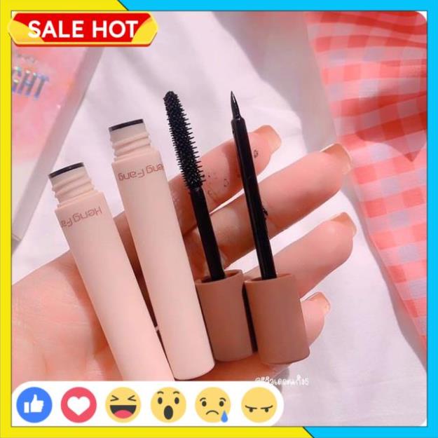 🎁SON NỘI ĐỊA🎁 Set trang điểm mắt môi Pro Light Heng Fang Beauty 4 món (1 set gồm Mascara + Kẻ mắt + 2 Son lì) | WebRaoVat - webraovat.net.vn