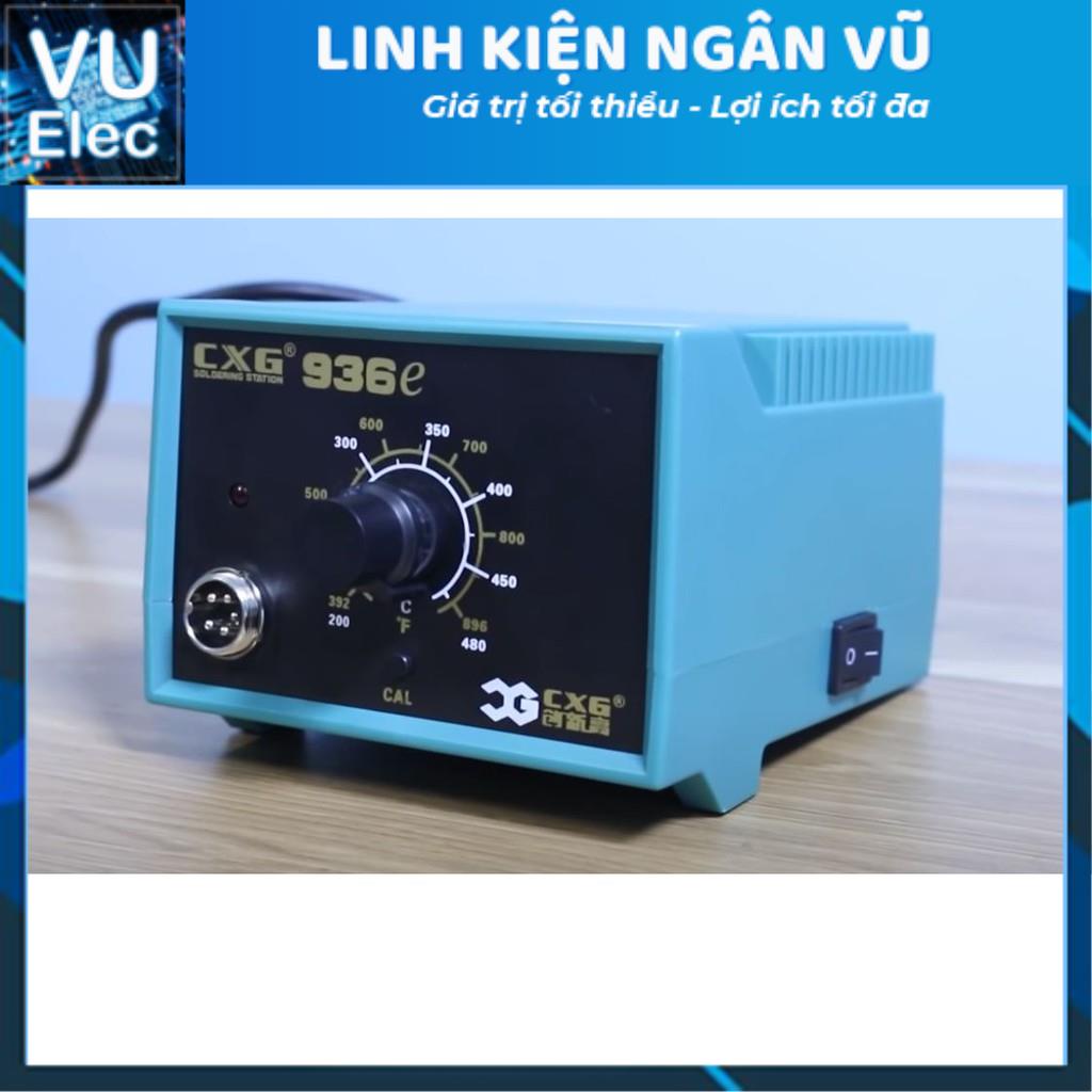 Máy Hàn CXG 936e 60W,Trạm Hakko936, Tay Hàn Lõi Thép Cực Bền