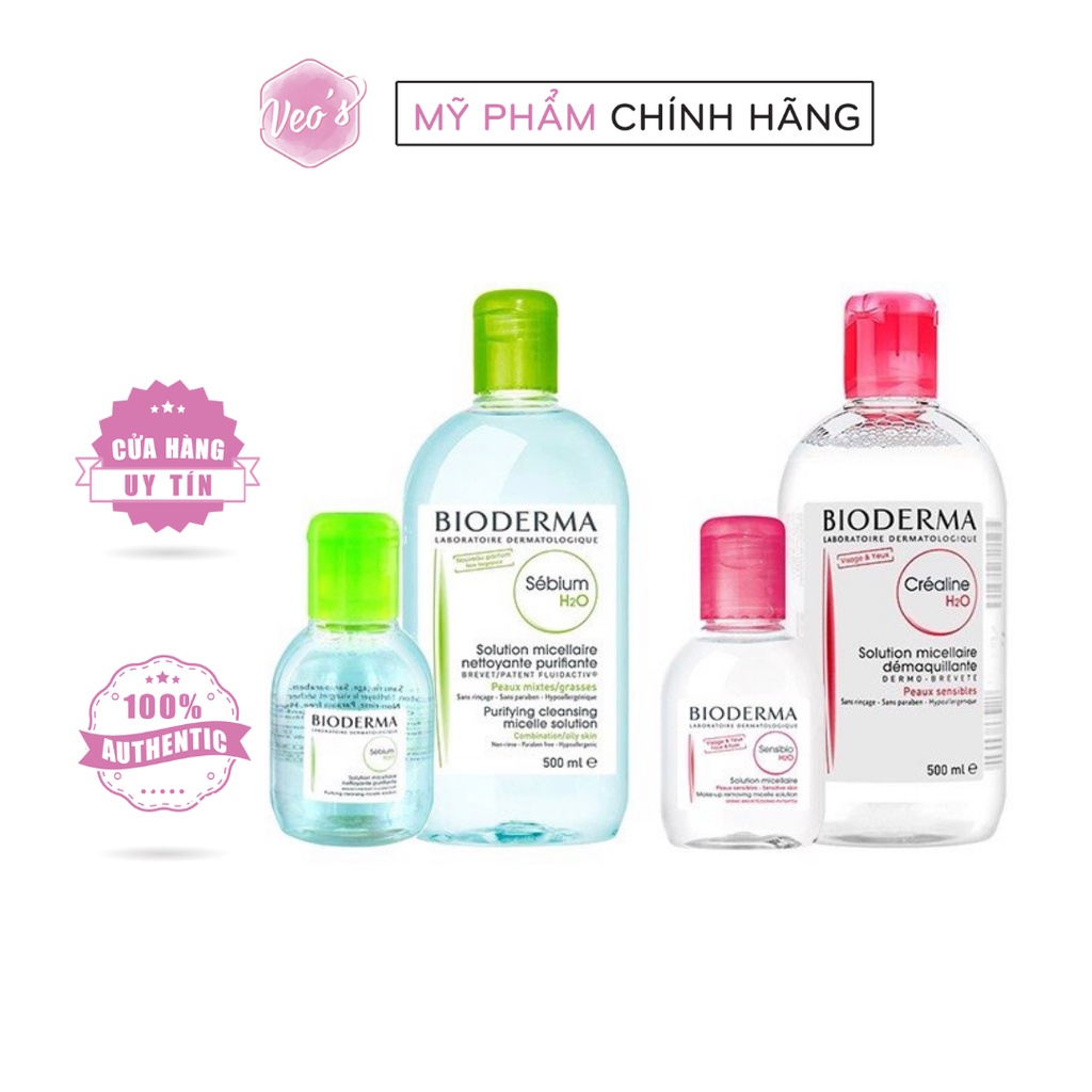 Nước tẩy trang cho da nhạy cảm Bioderma