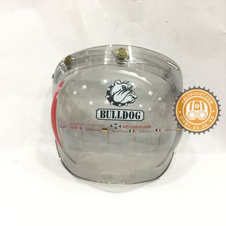Kính Bubble Bulldog gắn nón 3/4 (đủ màu)