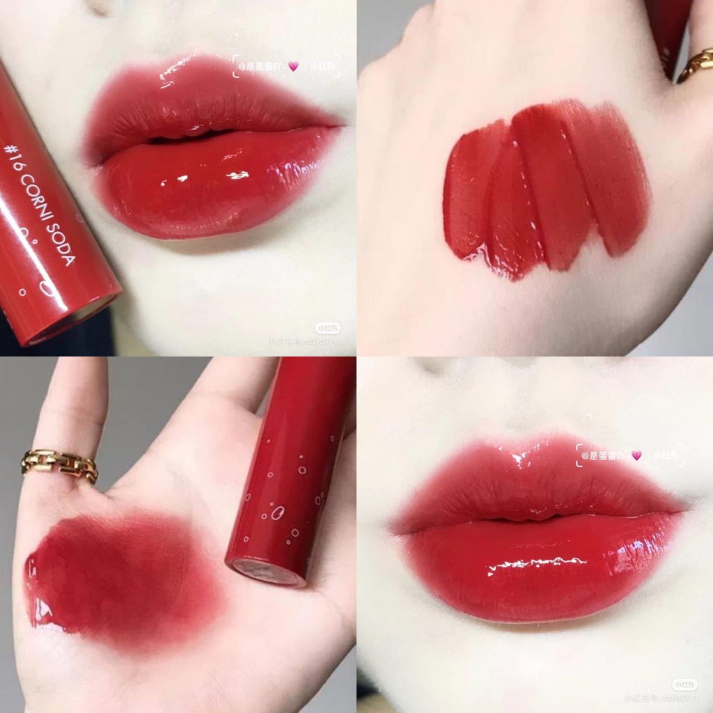 (CAM KẾT AUTH, TEM HIDDEN TAG) Son Bóng Romand Juicy Lasting Tint màu #16 Corni Soda