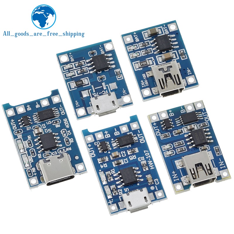 Bảng Mạch Micro USB 5V 1A 18650 TP4056 1A Chất Lượng Cao