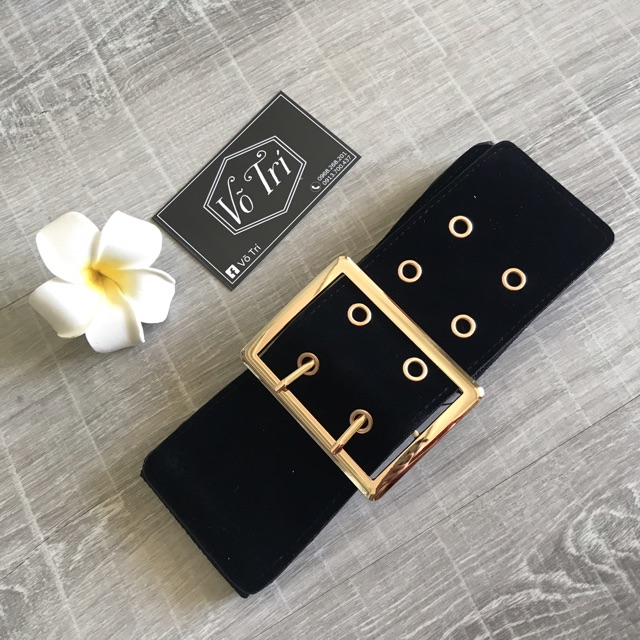 Đai nịt đầm nhung 8 lỗ mới | BigBuy360 - bigbuy360.vn