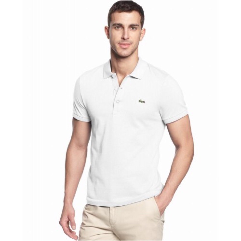 Áo polo nam lacost hàng vnxk - Áo phông nam cổ bẻ chất cá sấu