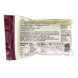 Hạnh Nhân Rang Bơ Diamond Mỹ | Bịch 453g