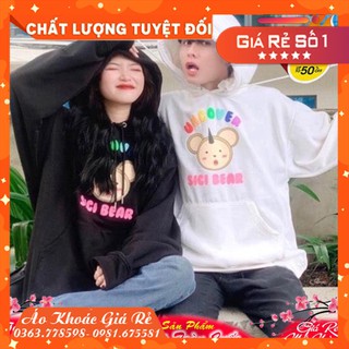 (Giá Rẻ) ÁO HOODIE - ÁO KHOÁC NỈ NGOẠI SICI BEAR (HD2200 - UNCOVER)