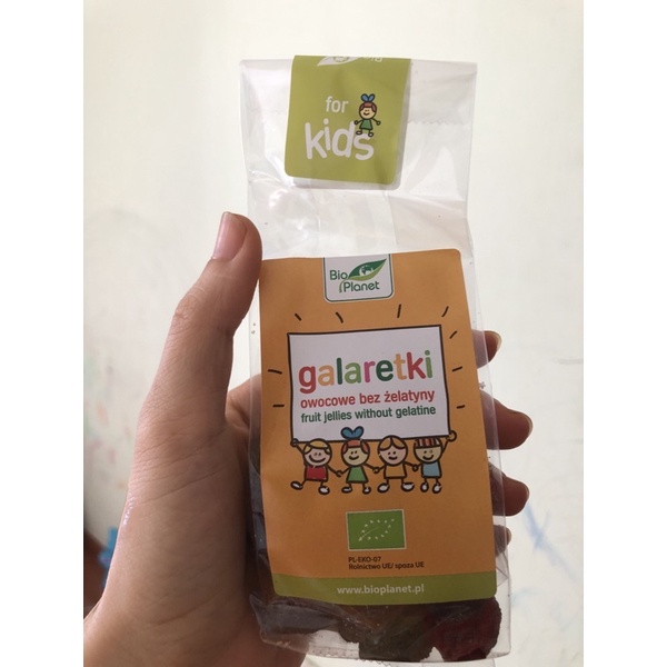 Kẹo dẻo hưu cơ Bio  Planet