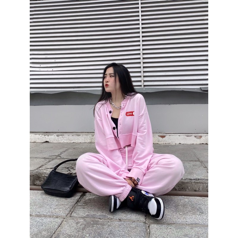 ÁO CARDIGAN CROPTOP LOVE | BigBuy360 - bigbuy360.vn