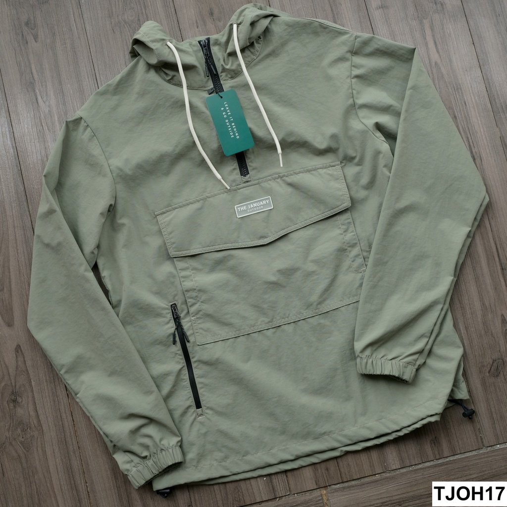 Áo hoodie siêu nhẹ chắn gió/mưa nhẹ TJO