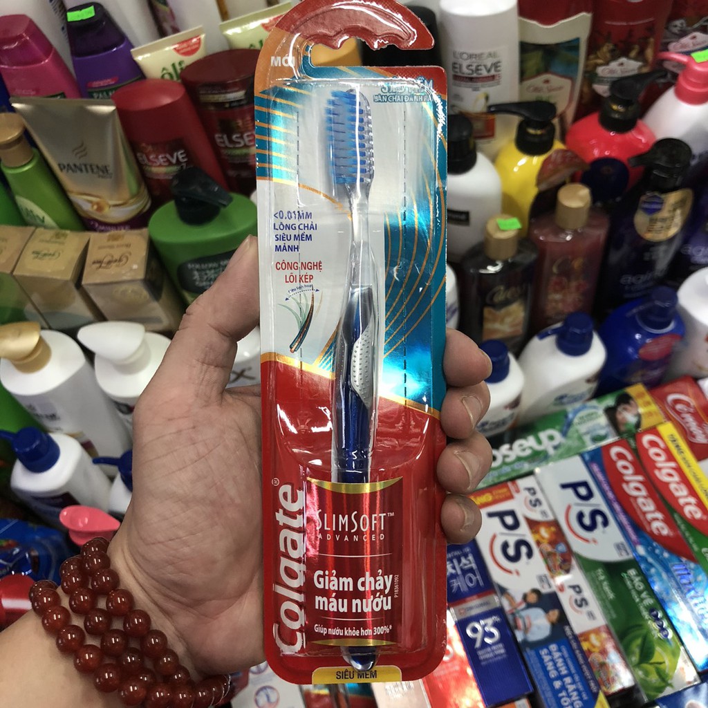 BÀN CHẢI ĐÁNH RĂNG COLGATE® SLIMSOFT ADVANCED 0.01mm