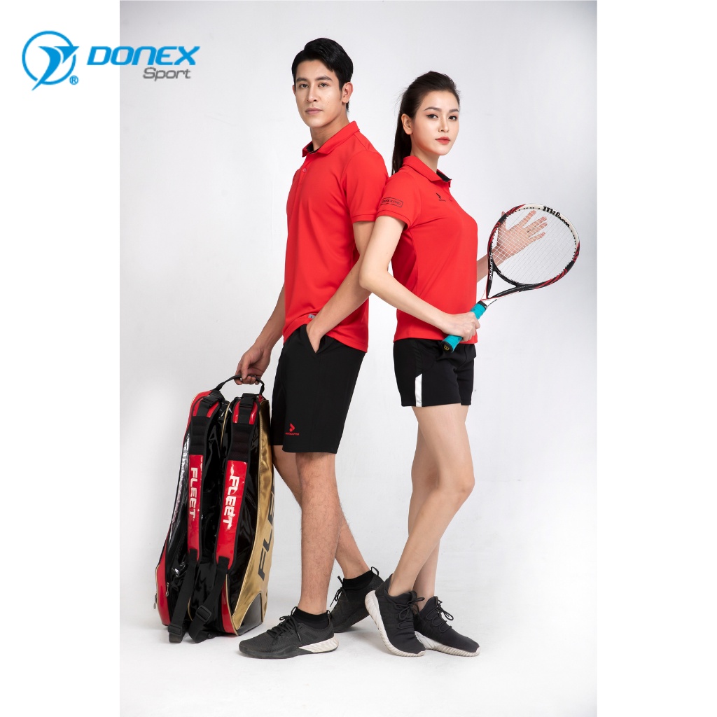 Áo Thể Thao Nam DONEXPRO Áo Tennis Form Regular Thoải Mái, 100% Polyester MC-9030