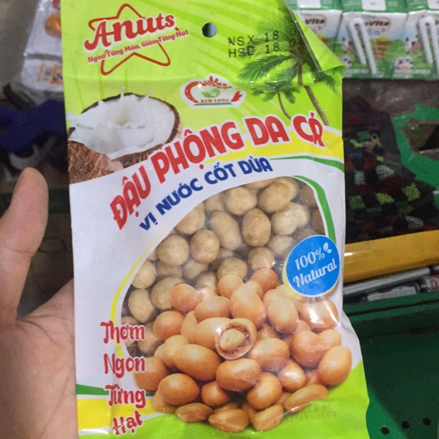 Đậu phộng da cá vị nước cốt dừa 100g