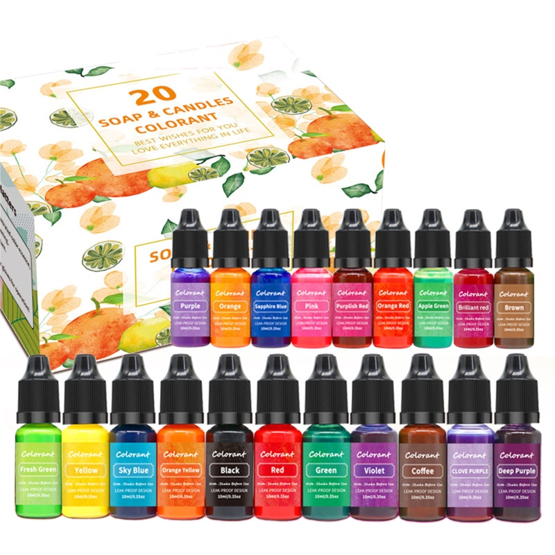 Xà Phòng Tắm Nhuộm Da An Toàn 20 Màu Sắc Tùy Chọn