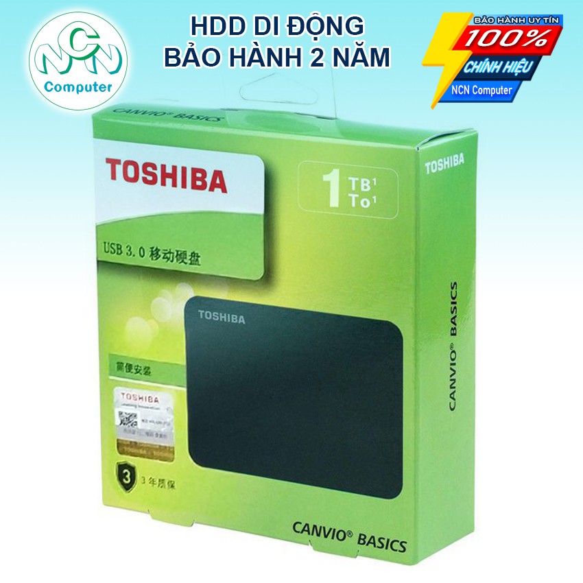 Ổ CỨNG DI ĐỘNG ⚡ 1TB ⚡ HDD TOSHIBA CANVIO BASICS 500GB 1000GB 1TB USB 3.0 NEW