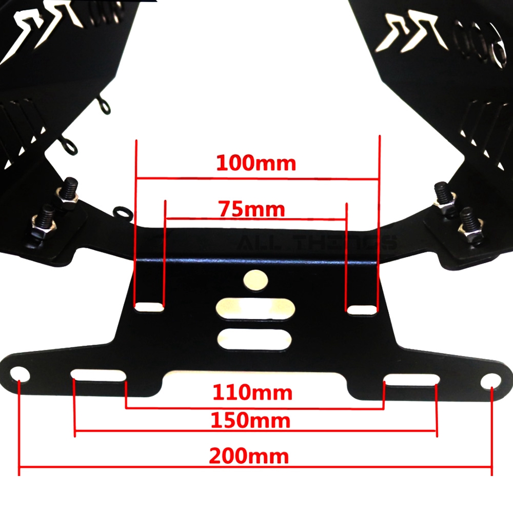 Khung Gắn Biển Số Xe Honda Cbr600rr Cbr 600 Rr 2007-2012