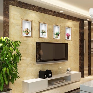 Decal dán tường ô cửa 3D