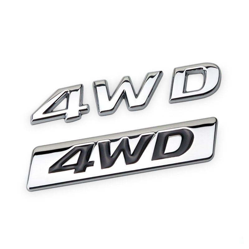 Tem Decal Logo 4wd Dán Xe ô Tô MS-110