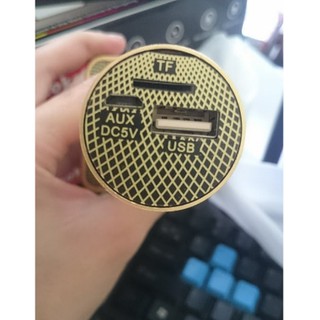 Micro karaoke Bluetooth SD 08 HÀNG CHUẨN Ạ (2 màu vàng và đen )_ kèm ảnh thật