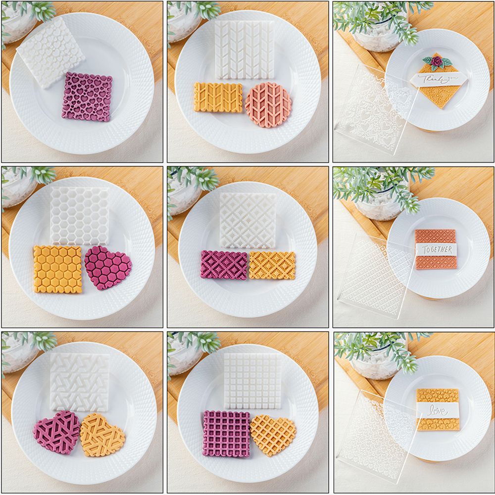 Khuôn dập nổi họa tiết chữ cái tiếng anh 3D trang trí bánh quy DIY