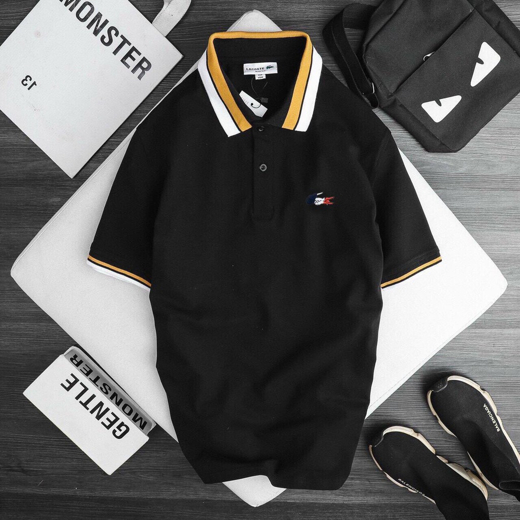 [VNXK] Áo POLO Nam LACOSTE Cá Sấu Cotton