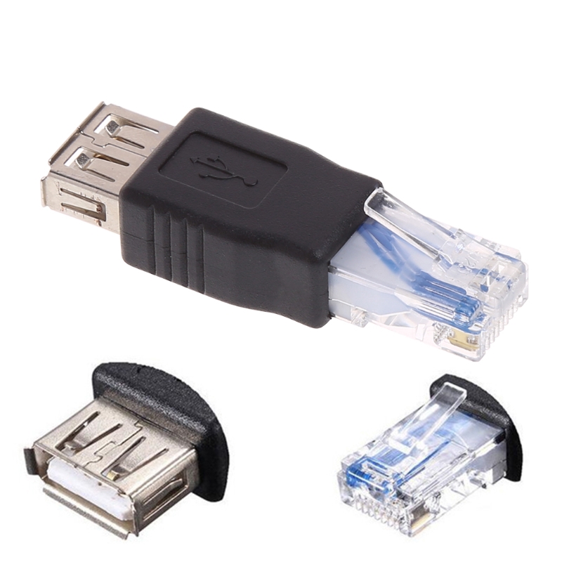 Đầu Chuyển Đổi Usb Type A Female Sang Rj45 Male Ethernet Lan Network | BigBuy360 - bigbuy360.vn