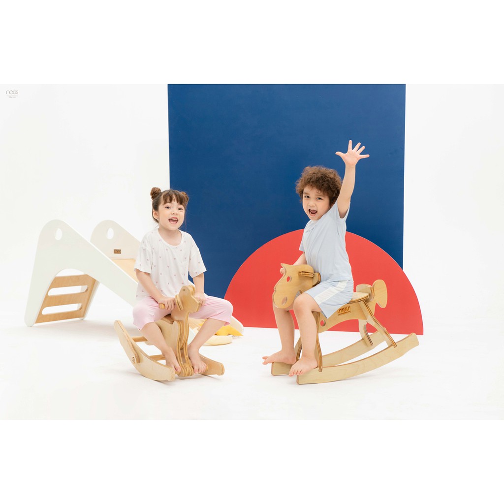 Bộ Cộc Tay - Quần Lửng Bé Gái NOUS Trái Tim 2Y/3Y/4Y/5Y