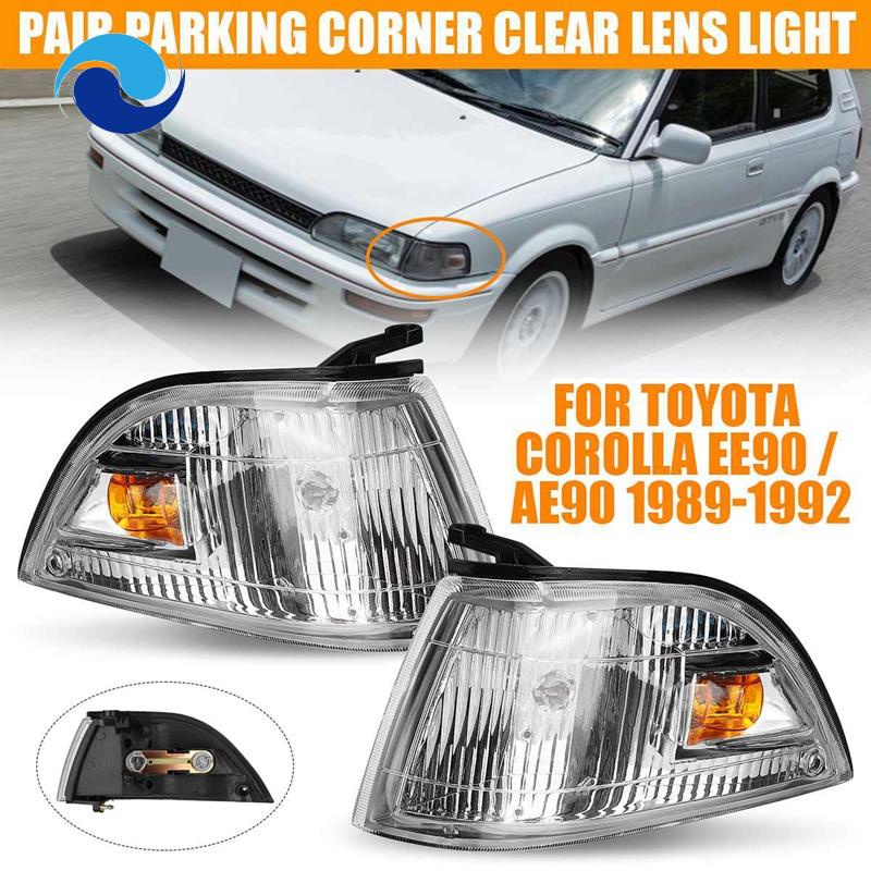 1 Cặp Đèn Tín Hiệu Trước Cho Xe Hơi Toyota Corolla EE90 AE90 1989 1990 1991 1992