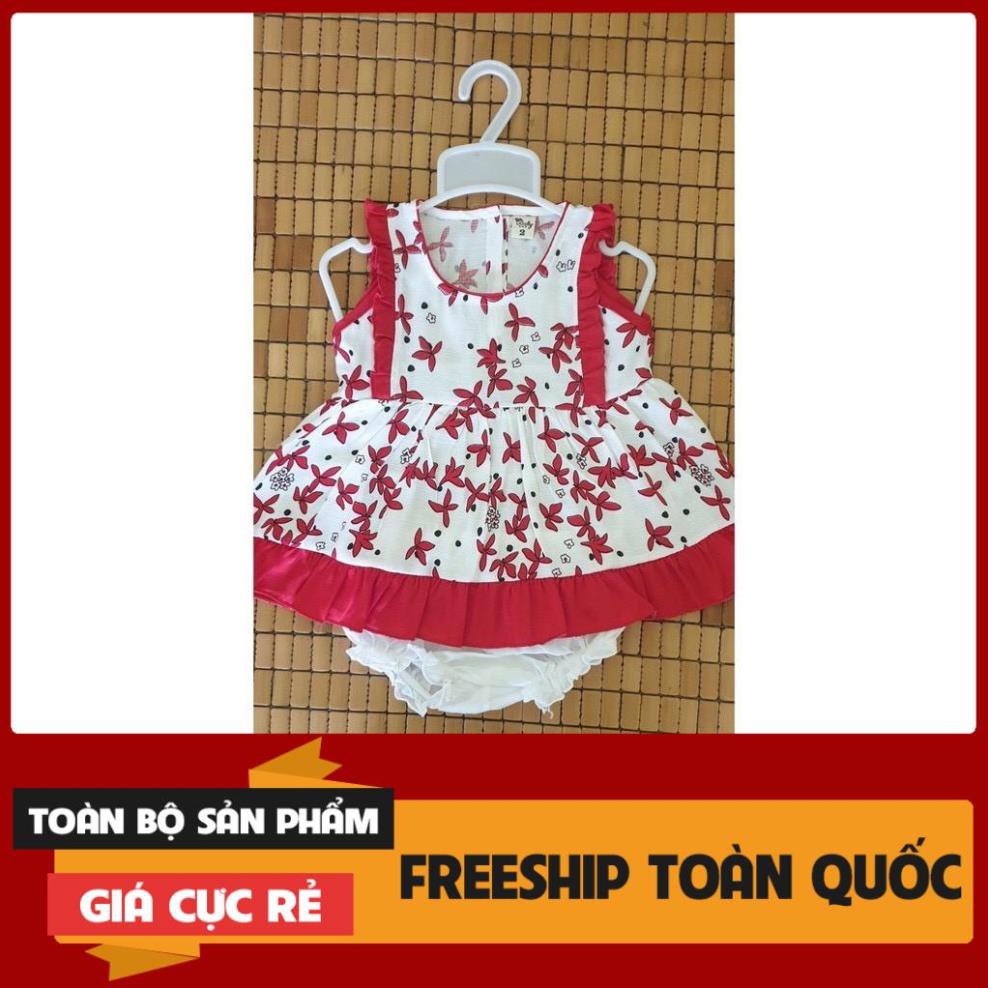 Váy đũi công chúa sát nách cao cấp  tặng kèm quần chip cho bé
