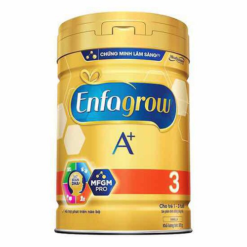 Sữa enfamil A+ số 1 2 3 4 hộp 870 g