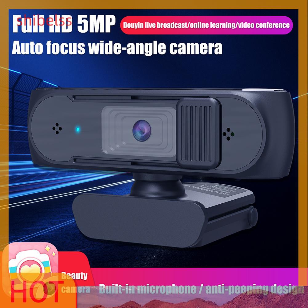 Webcam Shibelss S2 1080p Hd Tích Hợp Micro + Vỏ Bảo Vệ Riêng Tư