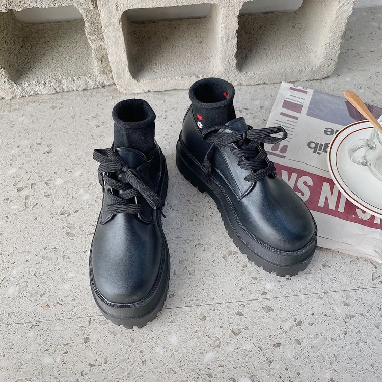 Giày Nữ Cột Dây Đế Dày Thoải Mái Thời Trang