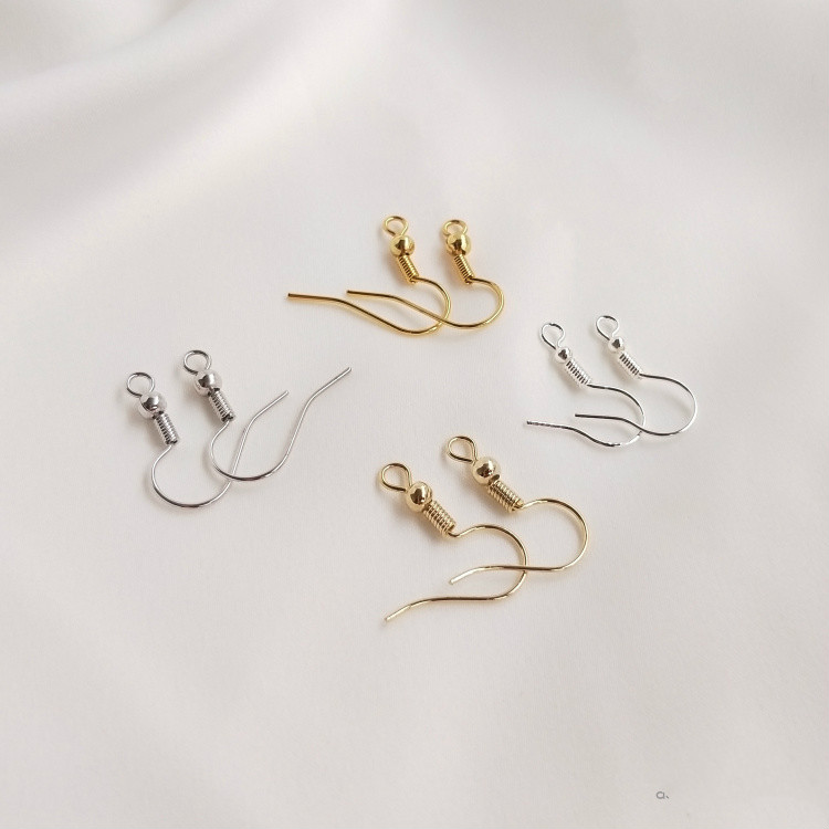 Cặp Bông Tai Mạ Vàng 18K Thời Trang Sang Trọng diy