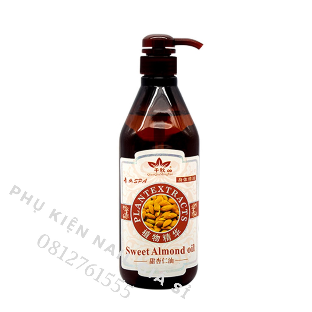 Tinh Dầu massage Body 800ML Thiên Nhiên