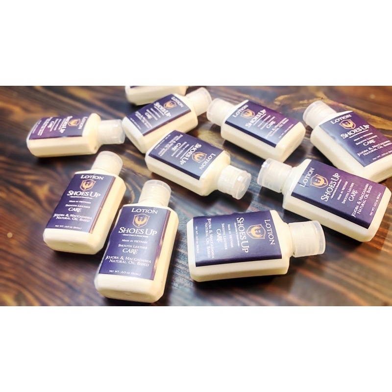Shoes Up Leather Lotion - Sữa vệ sinh & dưỡng da dịu nhẹ Túi xách,Giày Da, phụ kiện đồ da.