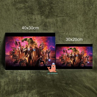 (Nhiều mẫu) Tranh treo tường Biệt đội báo thù - Tranh treo không đóng đinh