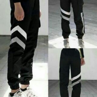 Quần Jogger dù phản quang