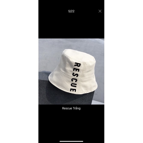 Mũ/ Nón bucket nữ vành cụp thời trang hàn quốc trẻ trung