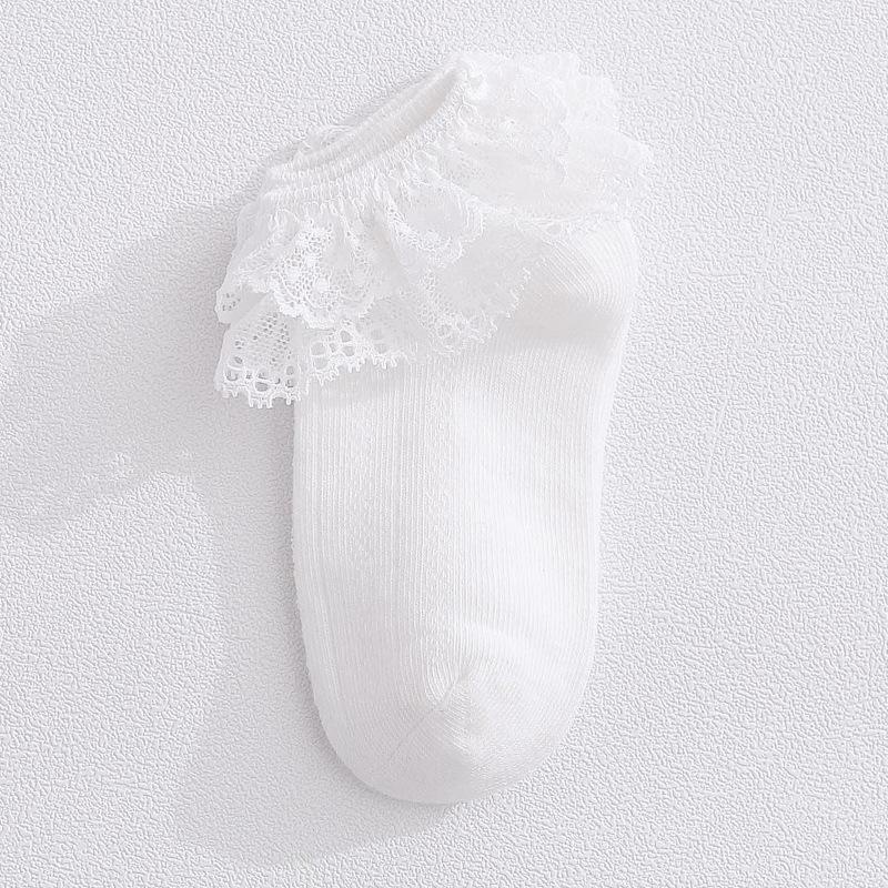 Tất Vớ cho bé gái từ 0-15 Tuổi chất liệu Cotton cao cấp Tất ren cho bé sơ sinh trẻ em người lớn Tất cổ cao mềm mại tốt