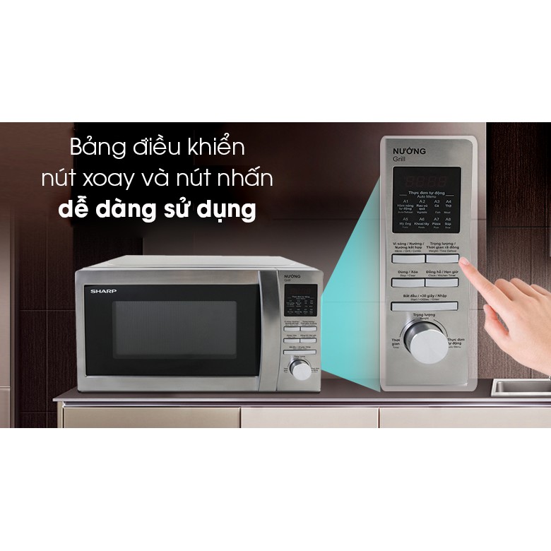Lò vi sóng Sharp R-G620 VN  20 lít