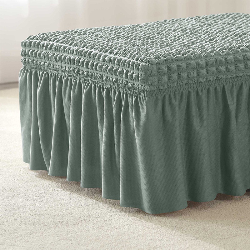 Vỏ Bọc Bàn Đạp Ghế Sofa Hình Chữ Nhật Co Giãn Chống Bụi