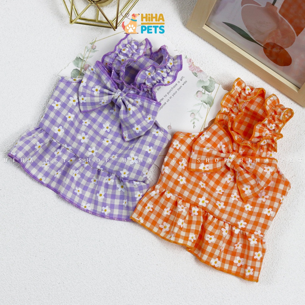Áo Cho Chó Mèo Thời Trang Mùa Hè Mới Nhất Vải Cao Cấp Trend Quần Áo Thú Cưng Mát Mẻ Hihapet.