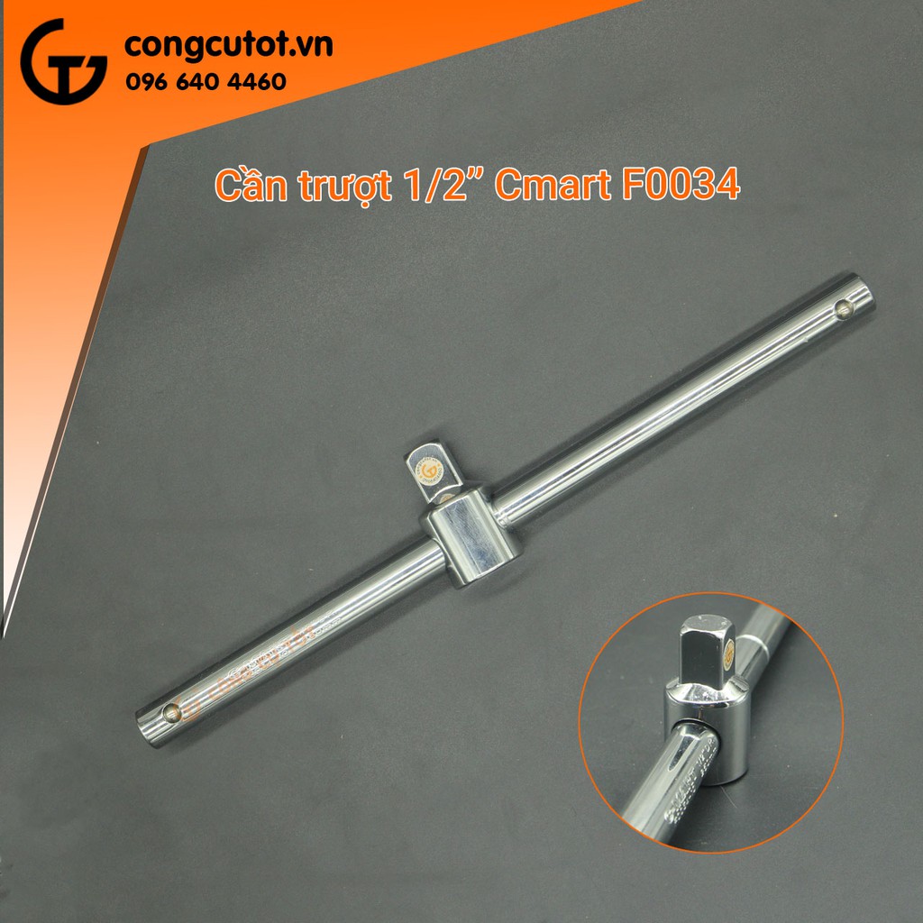 Cần trượt 1/2&quot; 250mm/10&quot; C-MART F0034-10