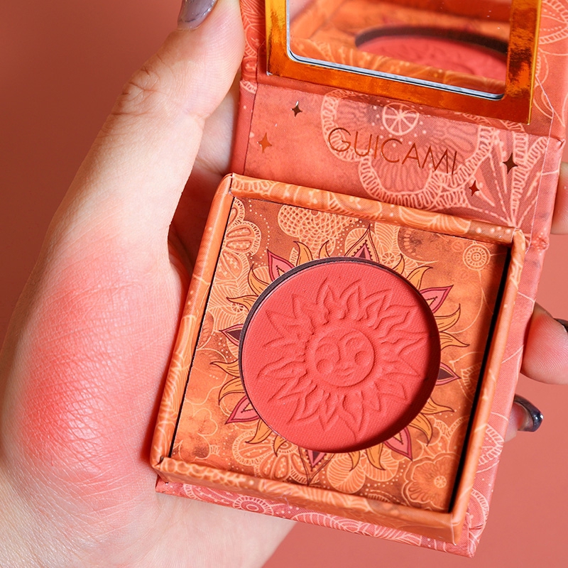 Phấn má hồng GUICAMI bắt sáng không thấm nước lâu trôi chất lượng cao