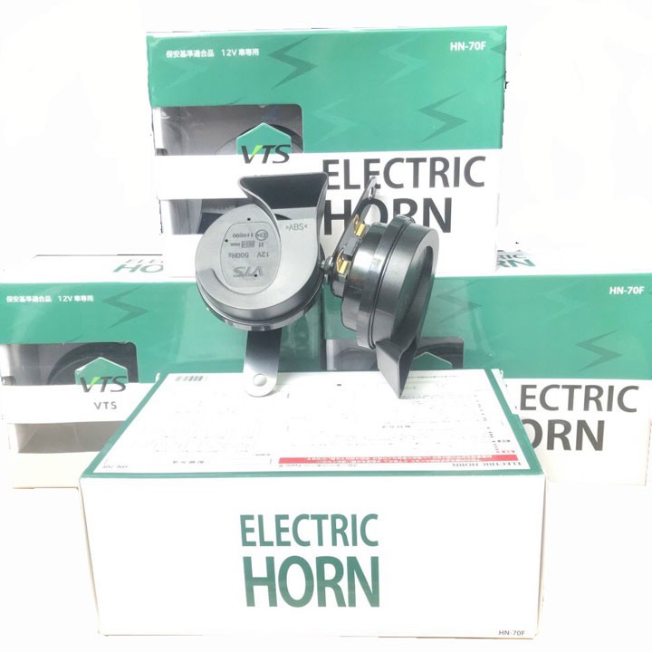 Bộ 2 Còi Sên Electric Horn VTS HN-70F 12V Cho Ô Tô