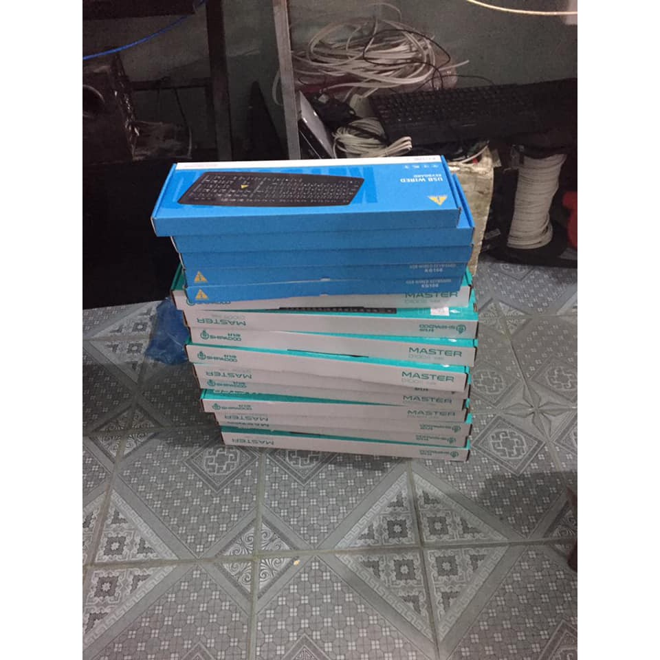 Bàn Phím Chuột Văn Phòng Có dây Master D100II New 100% Bảo Hành 12 Tháng | BigBuy360 - bigbuy360.vn