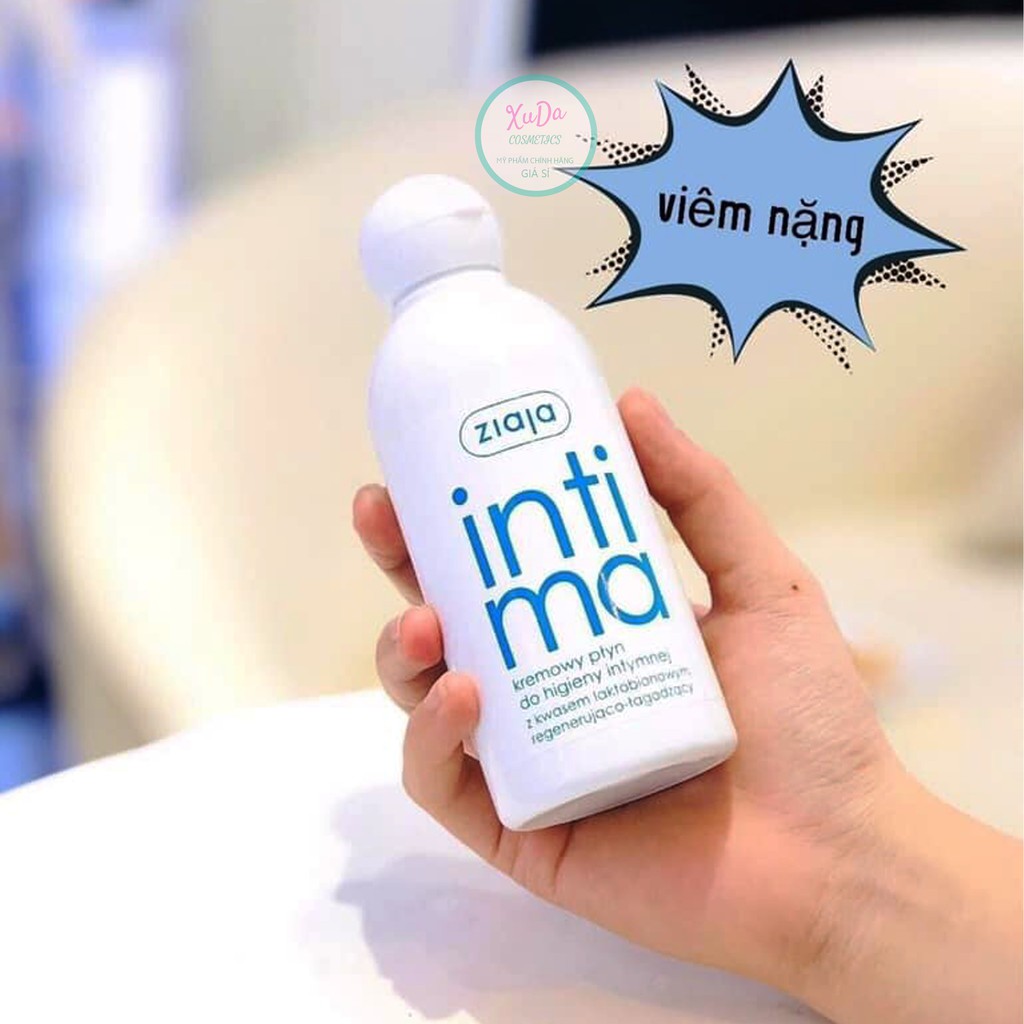 Dung dịch vệ sinh phụ nữ intima chính hãng 200ml dùng được cho nam giới Intima Ziaja Balan